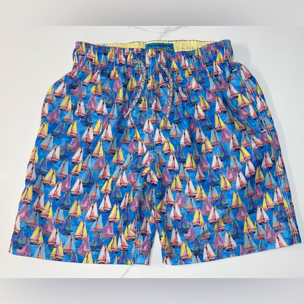 Michael’s Boys Sailing Away Swim Trunks